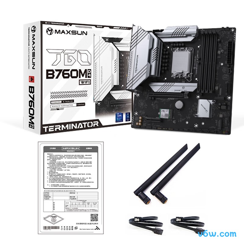 铭瑄MS-终结者 B760M D4 WIFI 6E主板图片