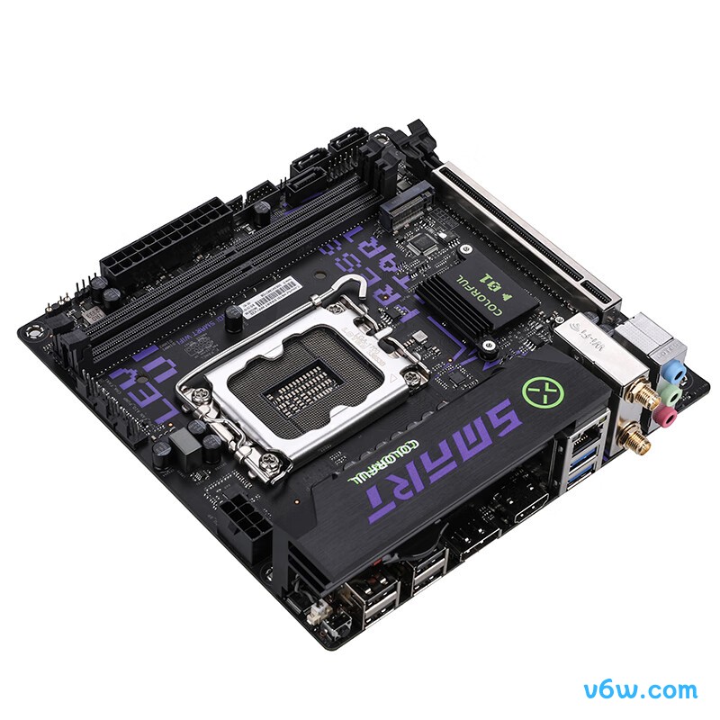 七彩虹Colorful H610I SMART WIFI V20主板图片