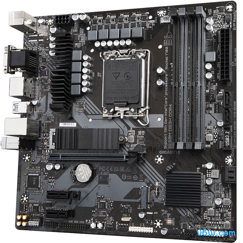 技嘉B760M DS3H DDR4主板图片