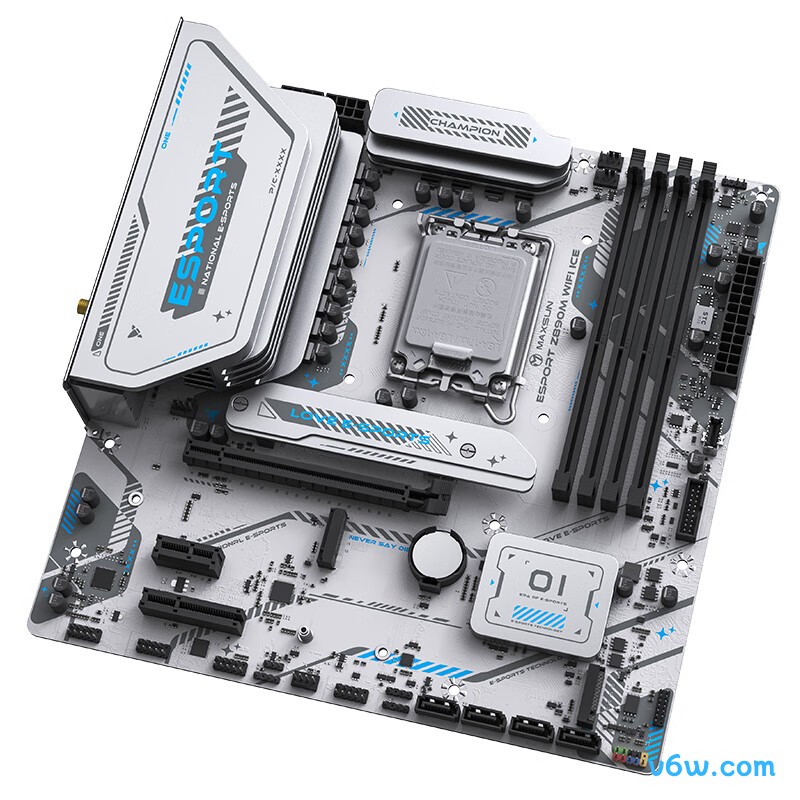 铭瑄MS-eSport Z890M WIFI ICE主板图片