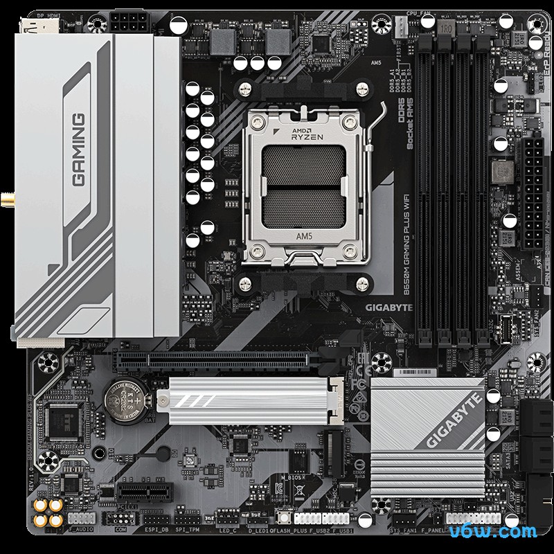 技嘉B650M GAMING PLUS WF主板图片