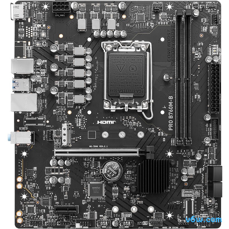微星PRO B760M-B DDR5主板图片