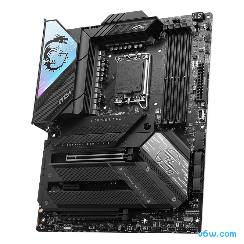 微星MPG Z790 CARBON MAX WIFI主板图片