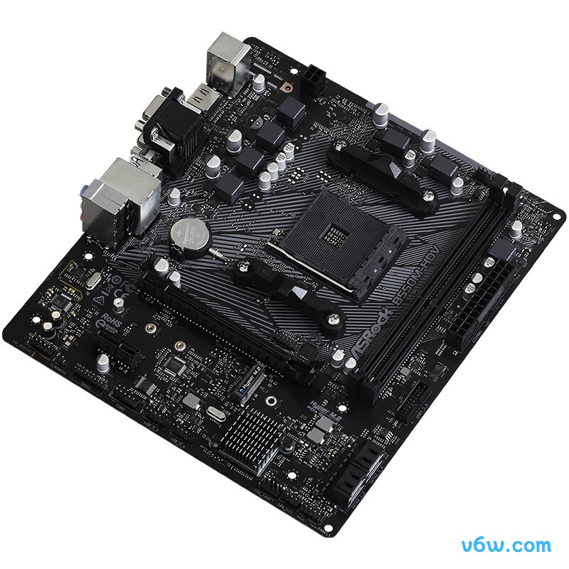 华擎B550M-HDV主板图片