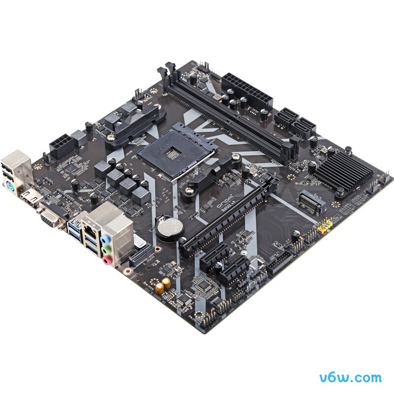 昂达B450L+B主板图片