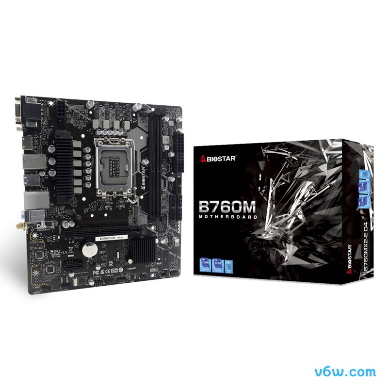 映泰B760MX-E D4主板图片