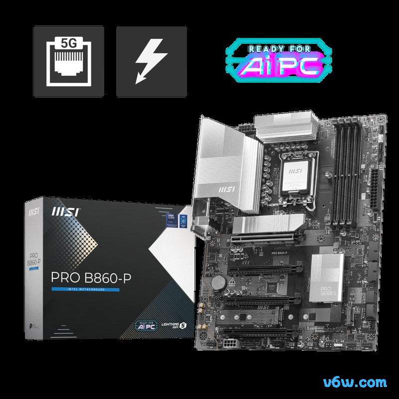 微星PRO B860-P主板图片
