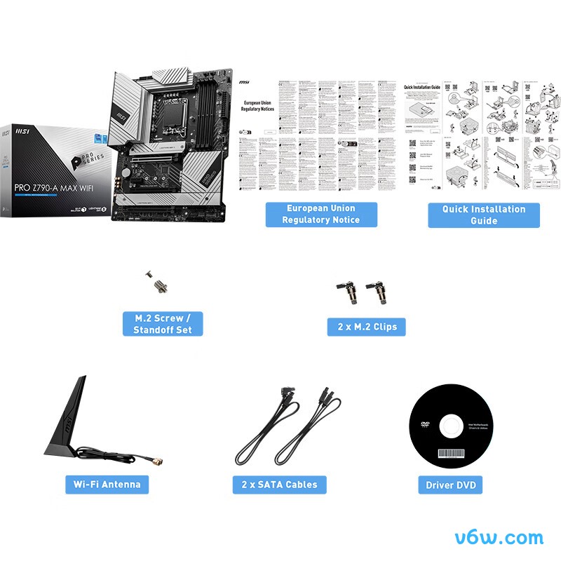 微星PRO Z790-A MAX WIFI DDR5主板图片
