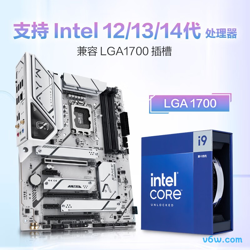 华硕Z790-AYW WIFI W主板图片