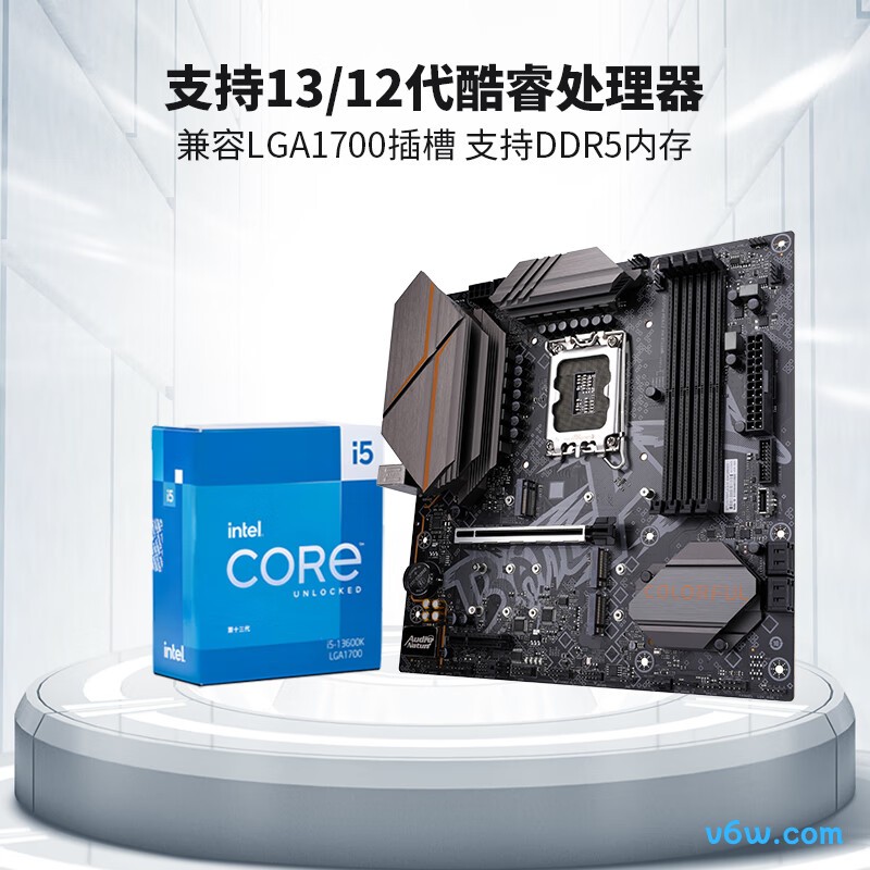 七彩虹BATTLE-AX Z790M-PLUS D5 V20主板图片