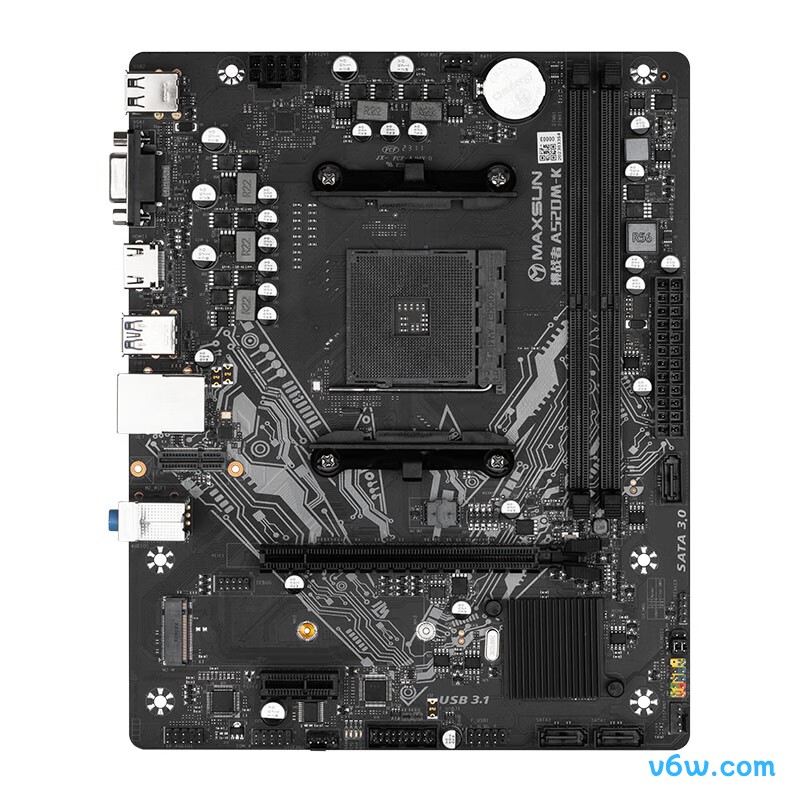 铭瑄MS-挑战者 A520M-K主板图片