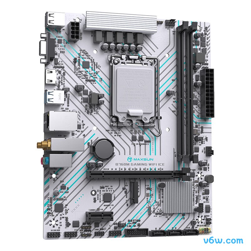 铭瑄MS-B760M GAMING WIFI ICE主板图片