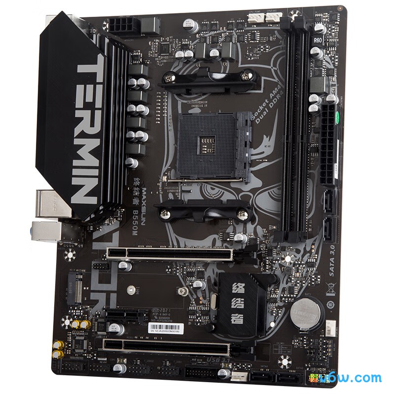 铭瑄MS-终结者 B550M主板图片