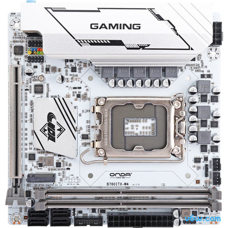 昂达B760ITX-W4主板图片