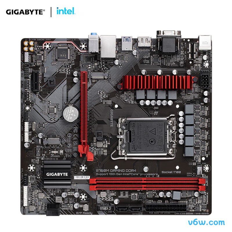 技嘉B760M GAMING DDR4主板图片