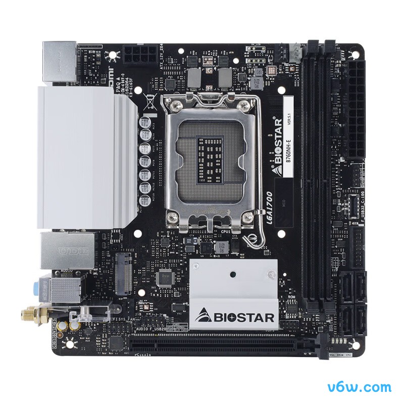 映泰B760NH-E主板图片