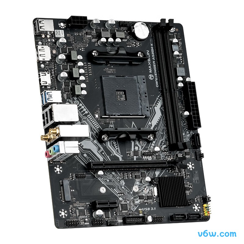 铭瑄MS-Challenger A520M-K WIFI主板图片