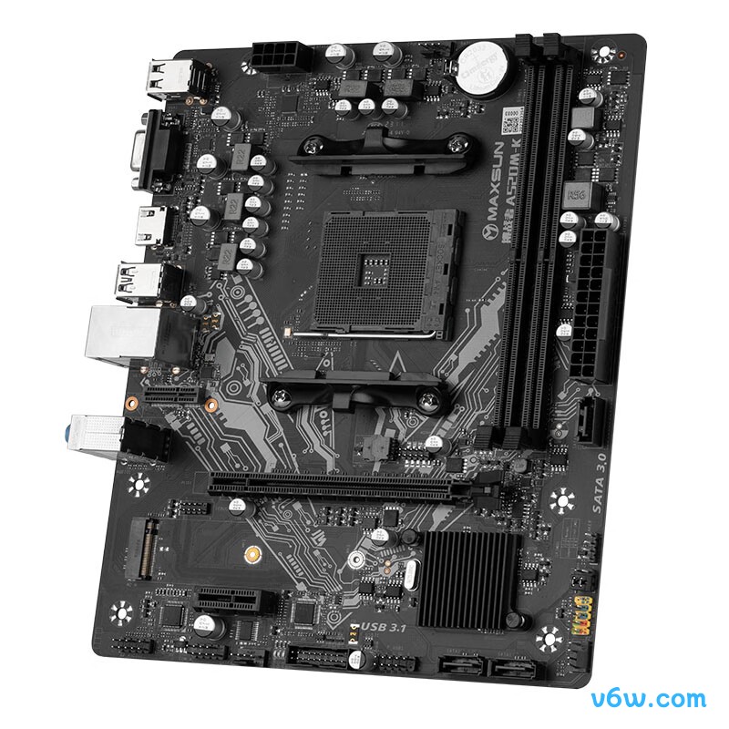 铭瑄MS-挑战者 A520M-K主板图片