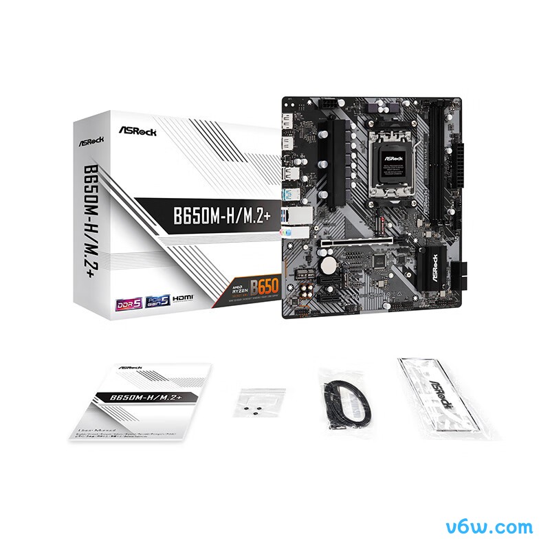 华擎B650M-H/M.2+主板图片