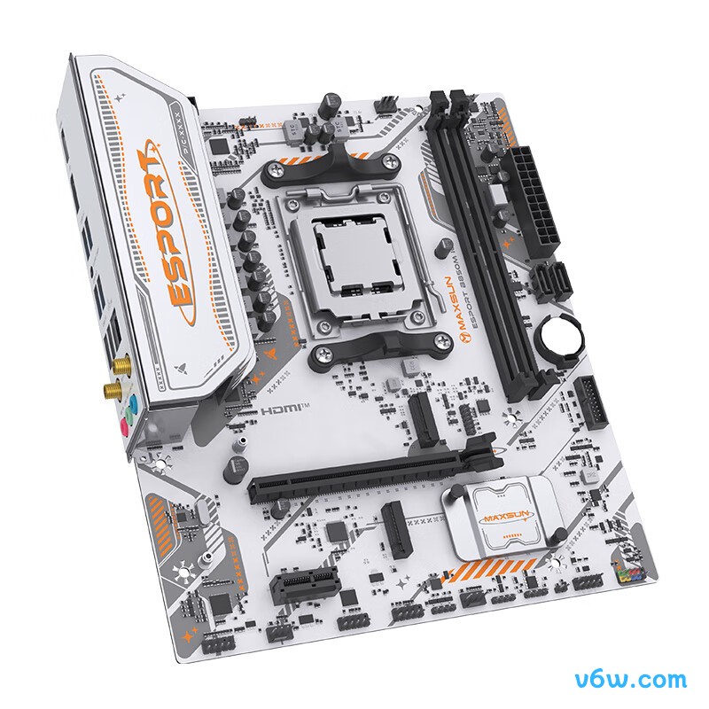 铭瑄MS-eSport B850M WIFI ICE主板图片