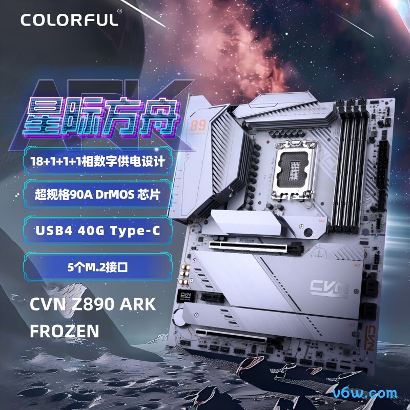 七彩虹CVN Z890 ARK FROZEN V20