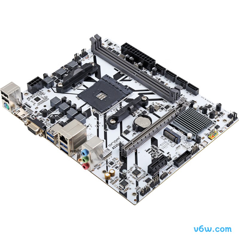 昂达A520+W主板图片