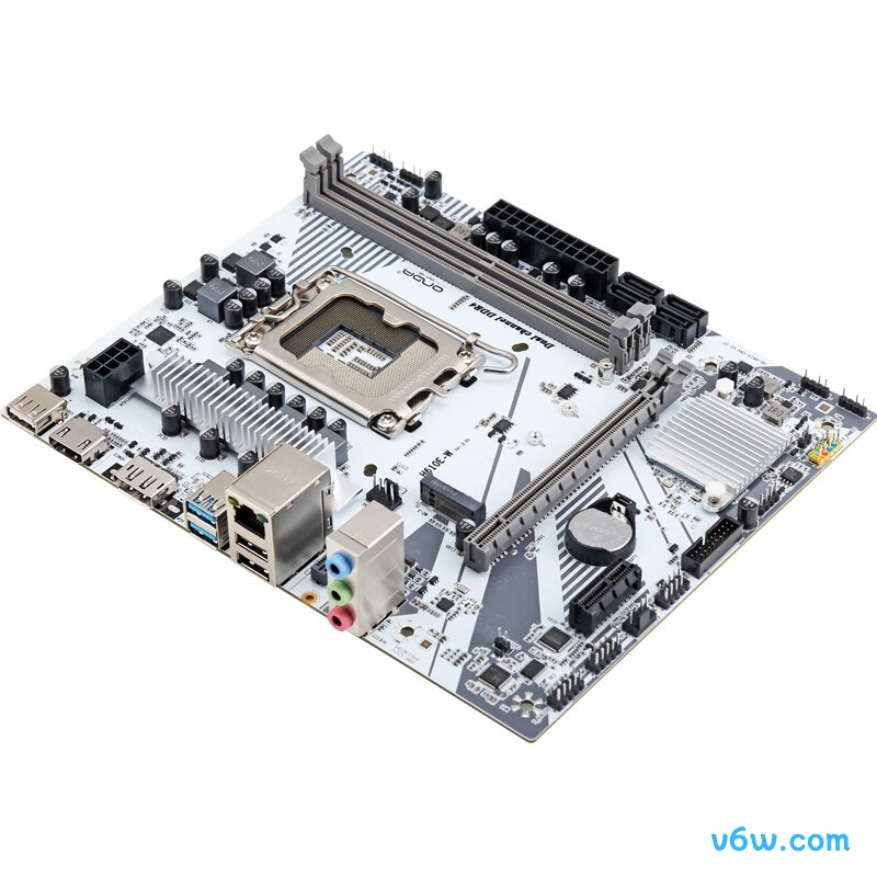 昂达H610E-W主板图片