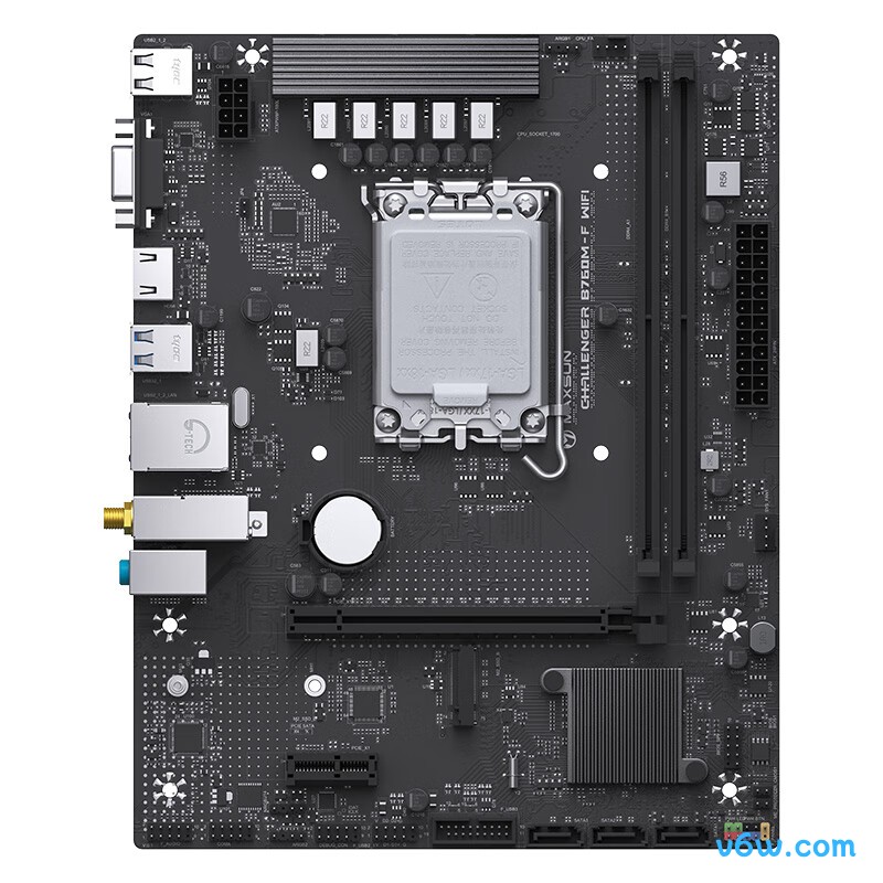 铭瑄MS-Challenger B760M-F WIFI主板图片