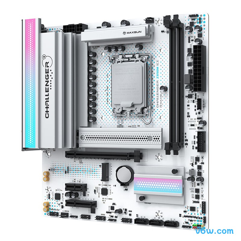 铭瑄MS-Challenger Z890M WIFI ICE主板图片