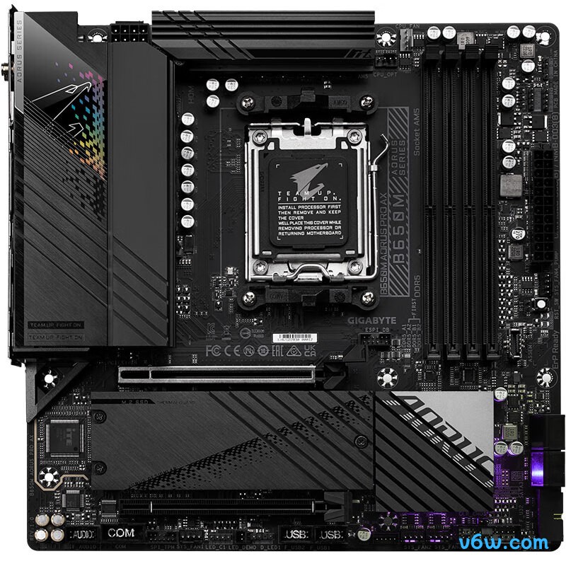 技嘉B650M AORUS PRO AX主板图片