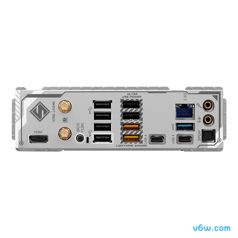 华擎X870 Steel Legend WIFI主板图片