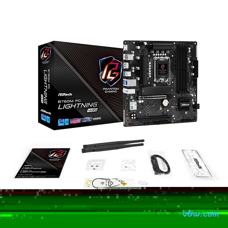 华擎B650M PG lightning WIFI6主板图片