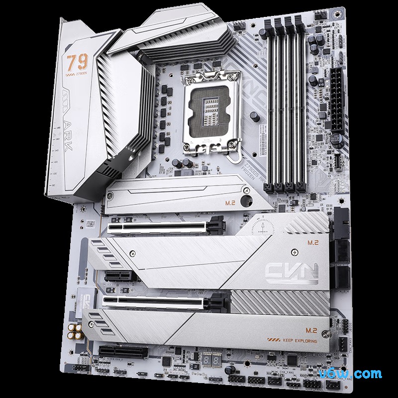 七彩虹CVN Z790D5 ARK FROZEN V20主板图片
