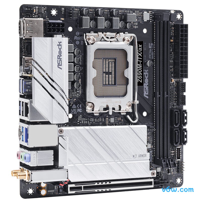 华擎Z690M-ITX主板图片