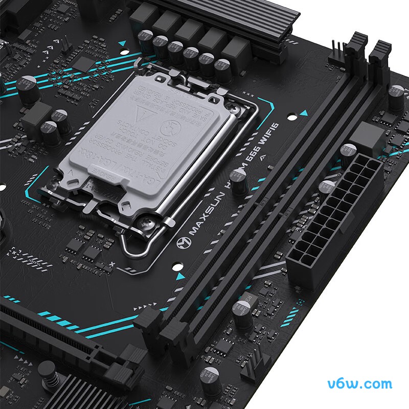 铭瑄MS- H610M 666 WiFi6主板图片