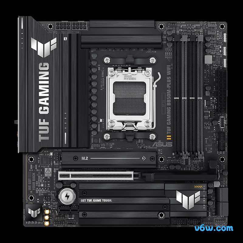 华硕TUF GAMING B850M-PLUS WIFI主板图片