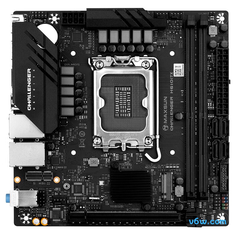 铭瑄MS-挑战者 H610 ITX 2LAN主板图片