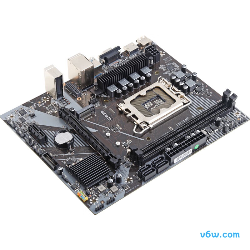 昂达H610E-V主板图片