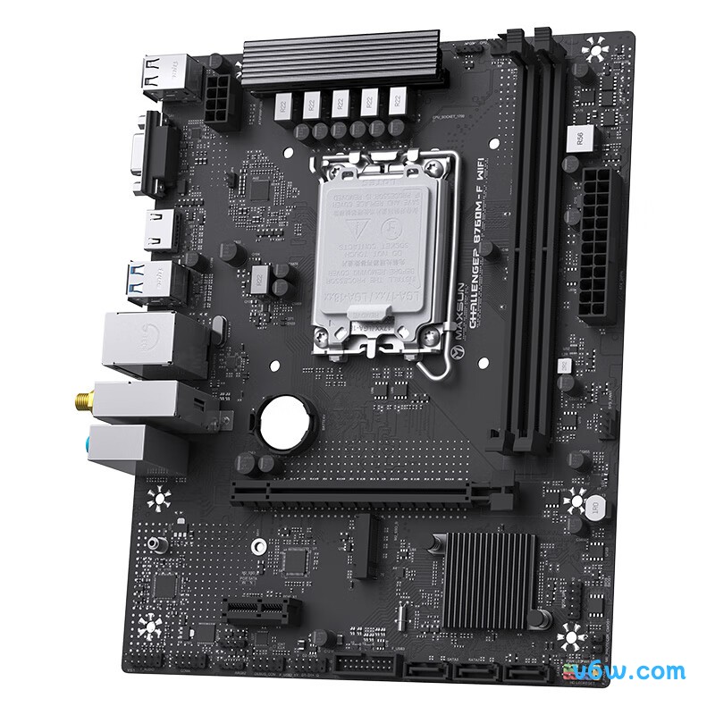 铭瑄MS-Challenger B760M-F WIFI主板图片