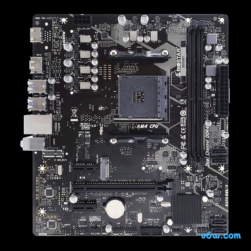 映泰B550MH主板图片