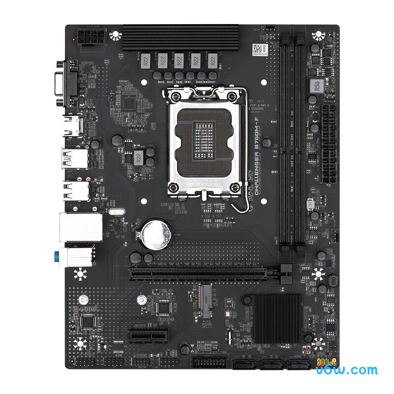 铭瑄MS-挑战者B760M-F主板图片