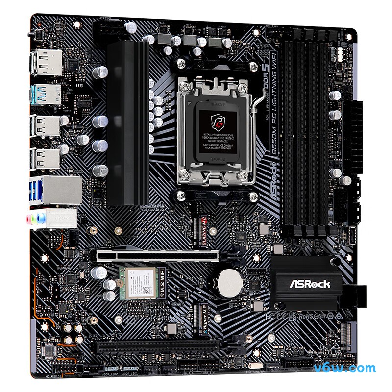 华擎B650M PG lightning WIFI6主板图片