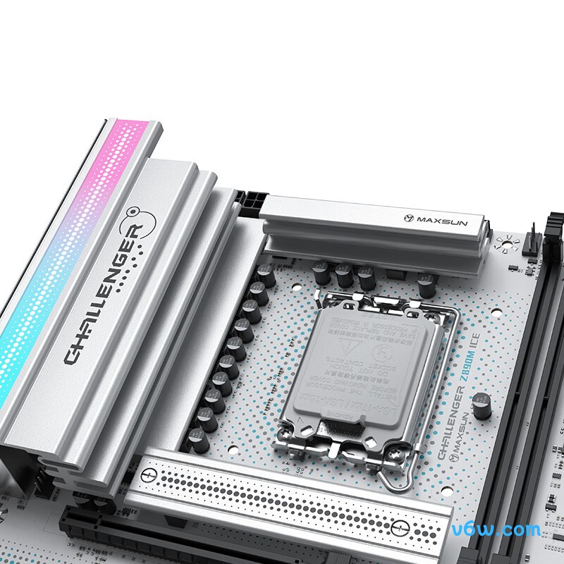 铭瑄MS-Challenger Z890M WIFI ICE主板图片