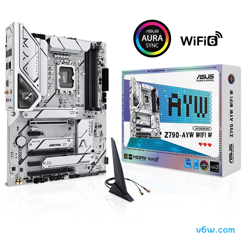 华硕Z790-AYW WIFI W主板图片