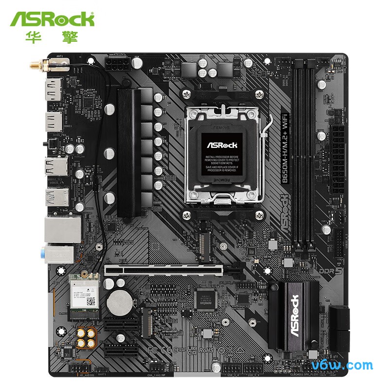华擎B650M-H/M.2+ WIFI主板图片