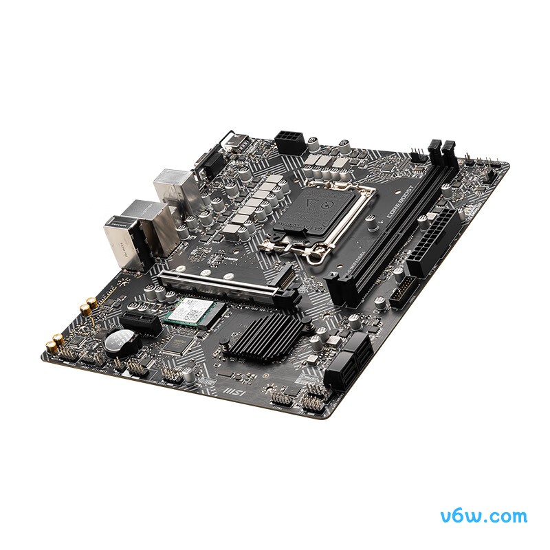 微星H610M-G WIFI DDR4主板图片