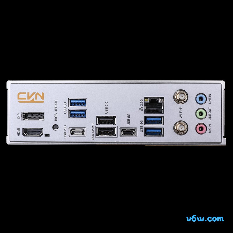 七彩虹CVN B860M GAMING FROZEN V20主板图片