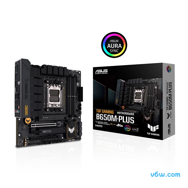 华硕TUF GAMING B650M-PLUS主板图片