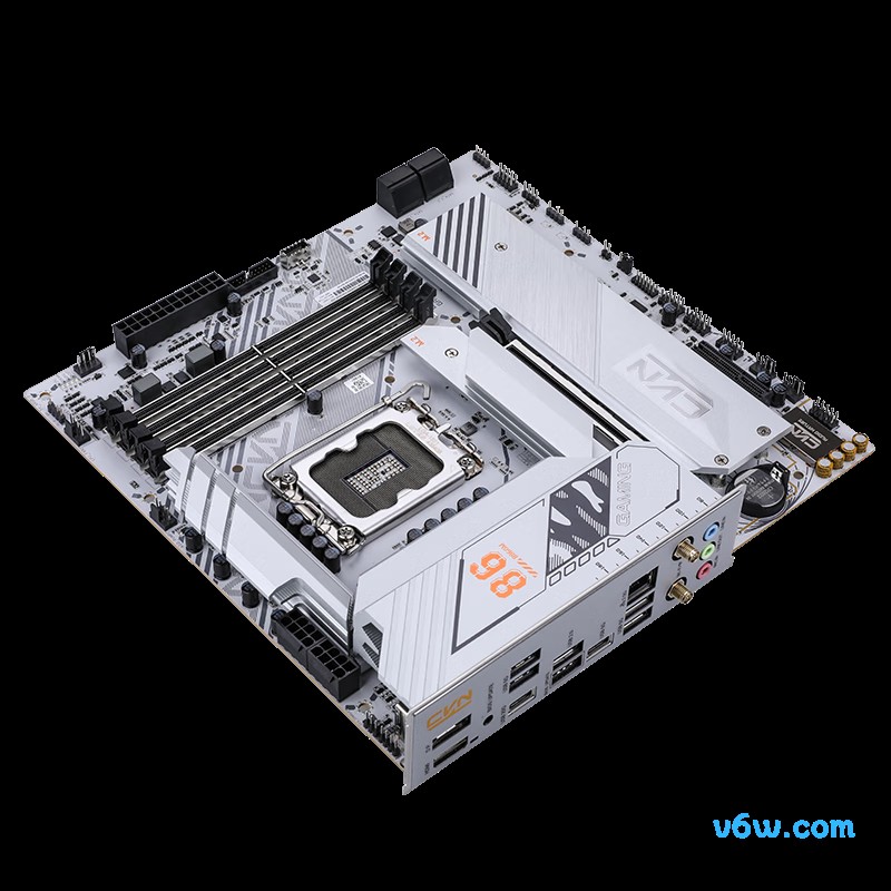 七彩虹CVN B860M GAMING FROZEN V20主板图片