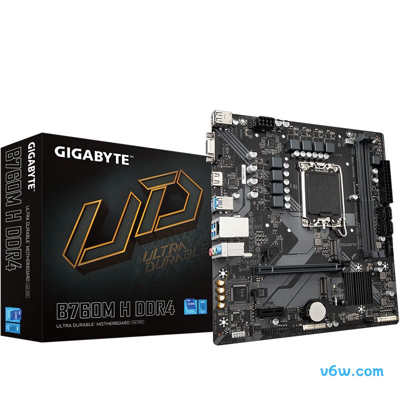 技嘉（GIGABYTE）B760M H DDR4主板图片
